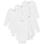 kindsgard Body trunder 5-pack dlouhý rukáv bílý