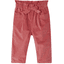Mayoral Sztruksowe spodnie w kolorze różowym
