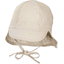 Sterntaler Peaked cap med nakkebeskyttelse beige 