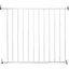 Reer Bramka zabezpieczająca na drzwi i schody Basic Simple-Lock metalowa kolor biały