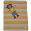 DAVID FUSSENEGGER Set deka v hořčicové barvě s panenkou opicí 70 x 90 cm