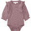 STACCATO Body soft plum gemustert 