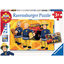 Ravensburger Puzzle 2x12 Teile  - Feuerwehrmann Sam: Sam im Einsatz