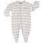 JACKY Lama pyjamas 1-delt stribet af white 