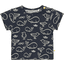 STACCATO T-Shirt marine gemustert