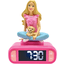 LEXIBOOK Barbie väckarklocka med 3D nattljusfigur och speciella ringsignaler