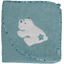 Sterntaler Ręcznik kąpielowy z kapturem 80 x 80 cm Elia ciemny turkus