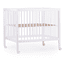 CHILD HOME Parque infantil bebé 97 Haya Blanco 75x95 cm con ruedas