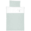 Kuli-Muli Parure de lit enfant Lyocell satin espace glace 100x135 cm