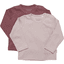 Minymo T-shirt manches longues pack de 2 Violet Ice