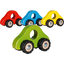 goki Grijp voertuigen, rood/blauw/groen/geel