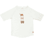 LÄSSIG UV-badeskjorte med korte ærmer camel white