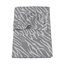 Meyco Coperta per neonati grigio zebra 100 x 150 cm