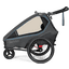 Qeridoo ® Kidgoo2 laivastonsininen lasten polkupyörävaunu