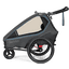 Qeridoo® Kinderfahrradanhänger Kidgoo2 Navy Blue Kollektion 2023