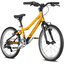 PROMETHEUS BICYCLES Rower dziecięcy PRO® 20 cali czarny matowy Orange SUNSET