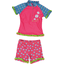 Playshoes Ensemble de bain enfant, protection UV, fille, Fleur, rose