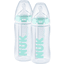NUK Babyflasche Anti-Colic Professional, 300 ml, Temperature Control im Doppelpack