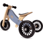 Kinderfeets® 2-in-1 Trehjuling Tiny Tot Plus, blå
