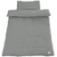 Pinolino Mušelínové ložní prádlo 100 x 135 cm šedé