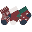 Sterntaler Vauvan sukat 3-pack joulu tummanpunainen