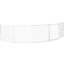 BabyDan Barrière de sécurité enfant modulable Flex XXL 90-350 cm, blanc