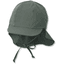 Sterntaler Schirmmütze mit Nackenschutz dunkelgrün

