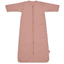 jollein Sovepose Basic Stripe med avtakbare ermer i rosentre 