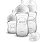 Philips Avent Natural Flaschen-Set Glas für Neugeborene SCD303/01