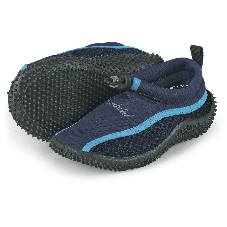 Sterntaler Chaussons de bain enfant bleu marine