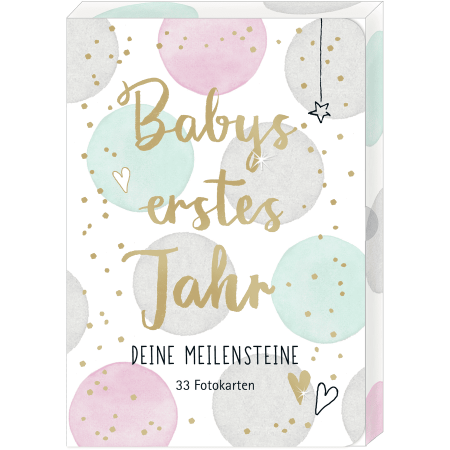 SPIEGELBURG COPPENRATH Fotokarten-Box Babys erstes Jahr - Deine Meilensteine