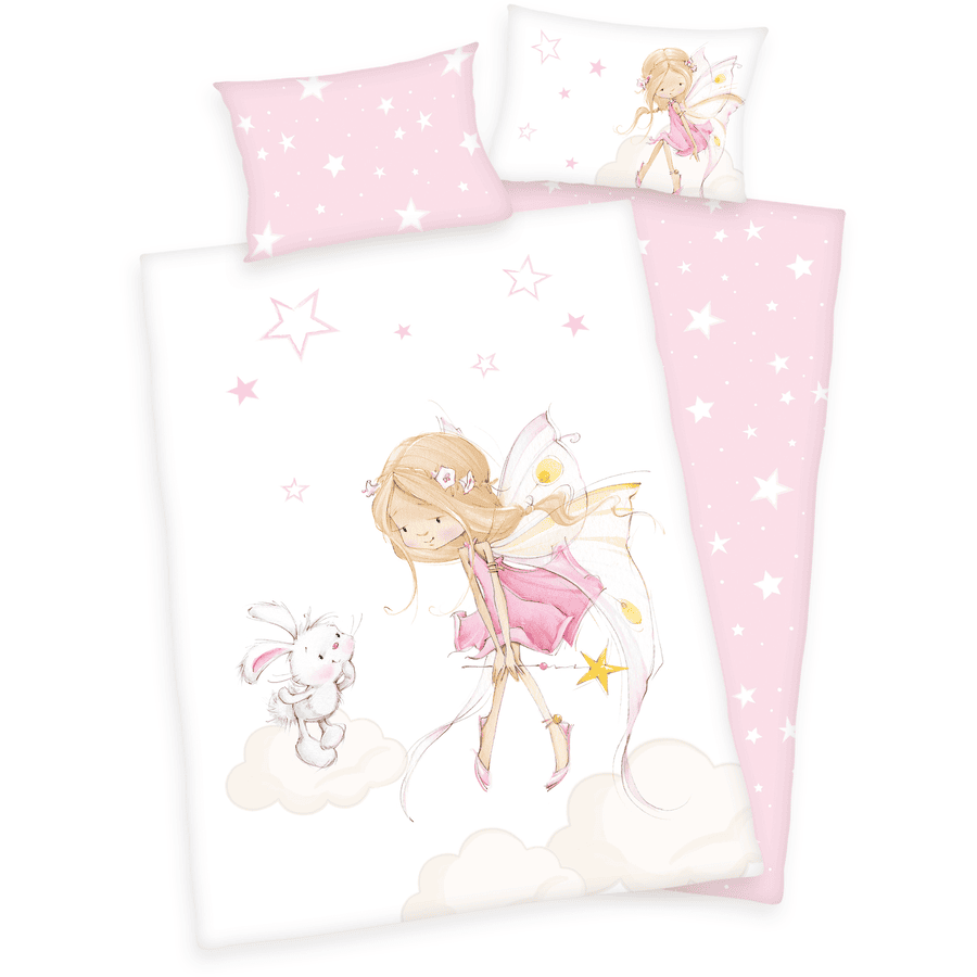 babybest® Flannel Sängkläder Little Fairy 100 x 135 cm