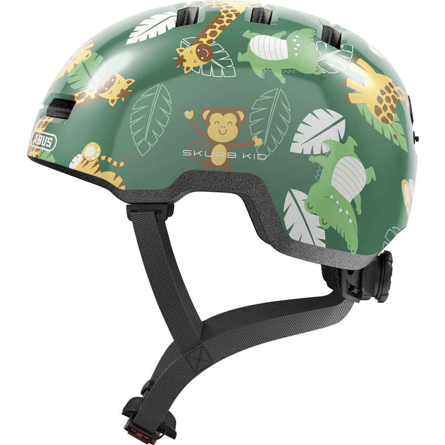 ABUS Casque de vélo enfant SKURB KID T.S vert jungle