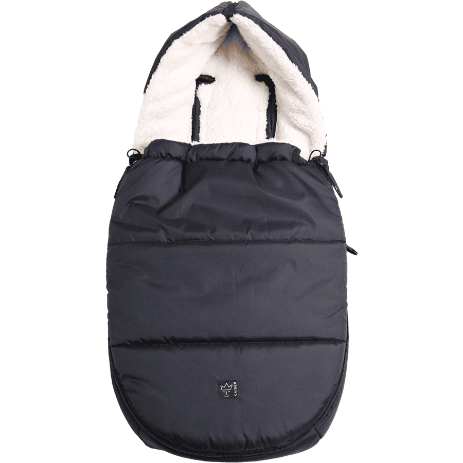 Kaiser Saco de invierno HOODY 2.0 black /crema