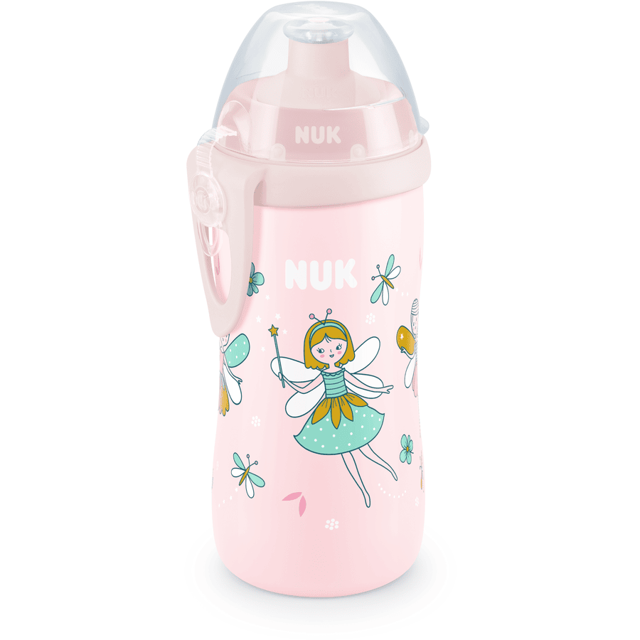 NUK Drinkfles Junior Beker 300 ml, feeënroze