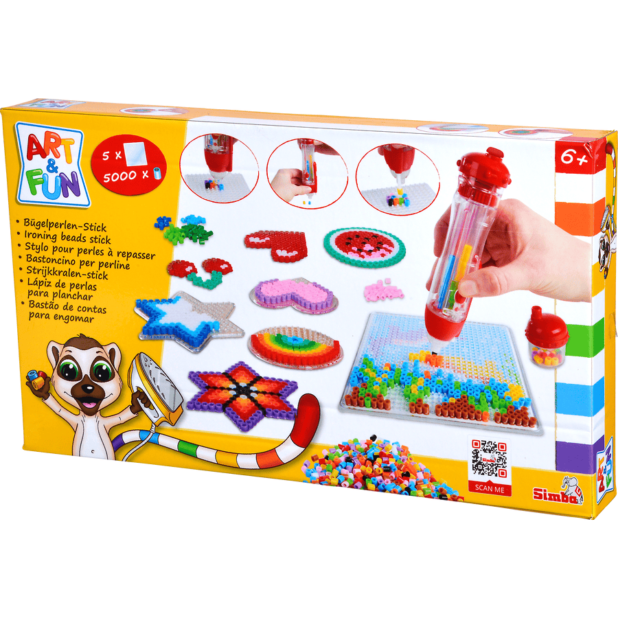 Simba Toys A&amp;F strykbar pärlstav med 5000 pärlor