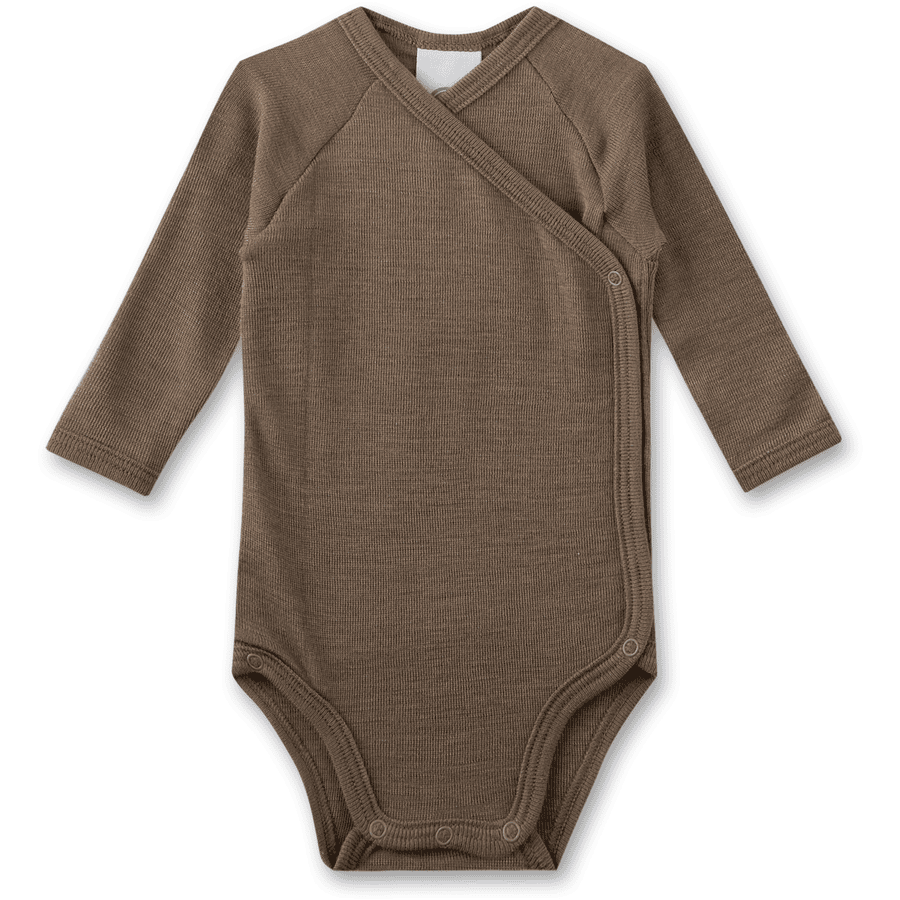 Sanetta Wrap bodysuit beige 