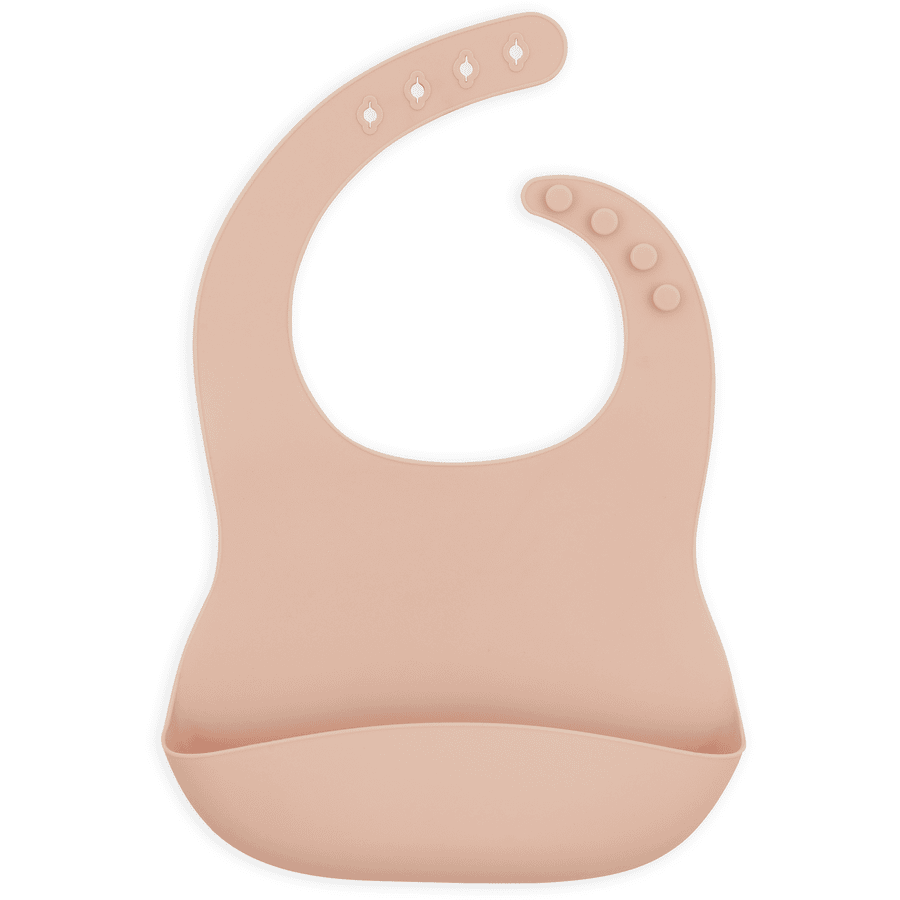 jollein Silikonlätzchen pale pink