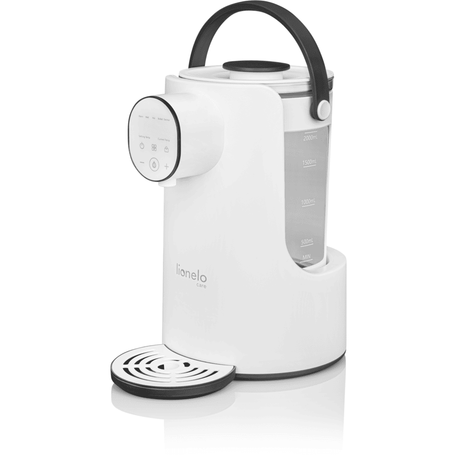 lionelo Babypresto flessenwarmer wit