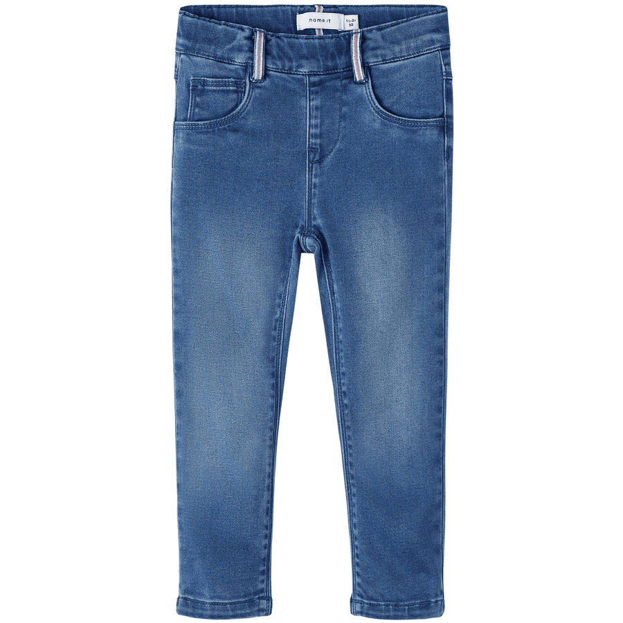 name it Jeans Nmfsalli Medium Blauw Denim