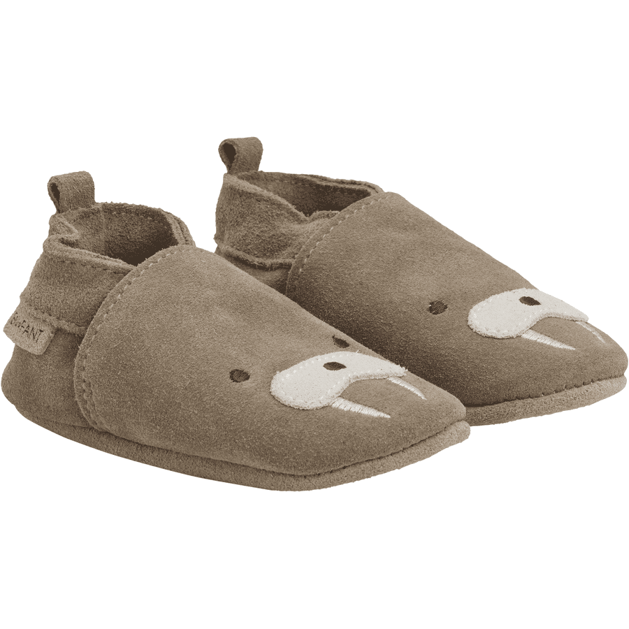 EN FANT Slipper Suede Animal Borová kůra