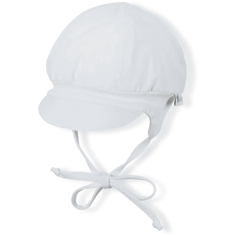 Sterntaler Bonnet enfant rond lacet blanc