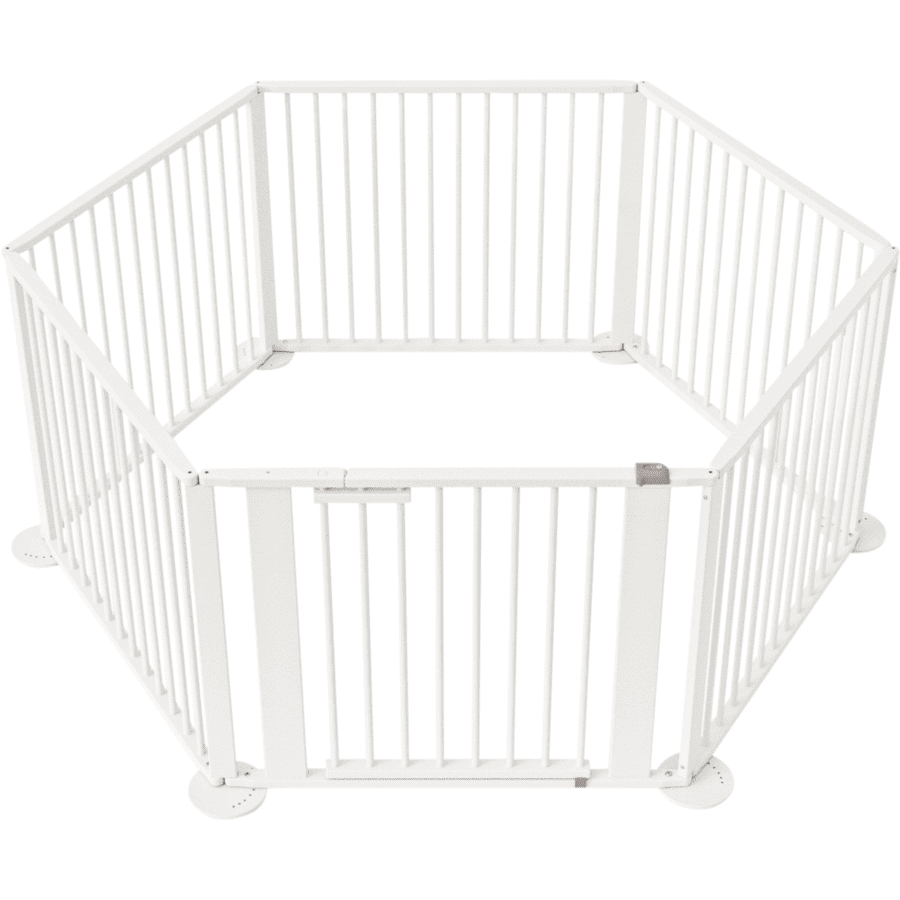 geuther Playparc 6-hoekig 2763 wit zilver