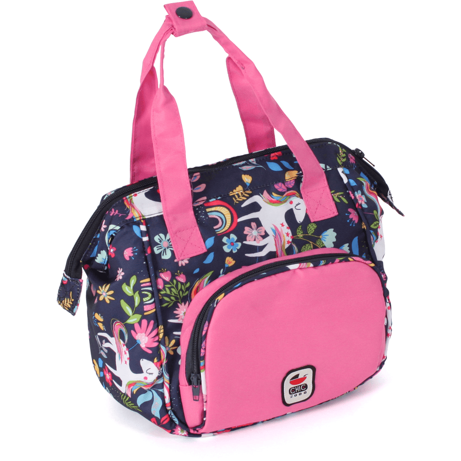 Bolso cambiador para muñecas BAYER CHIC 2000, unicornio