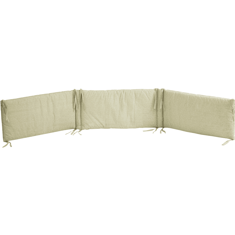 atmosphera for kids Hnízdo na postel celadon zelená 30 x 190 cm