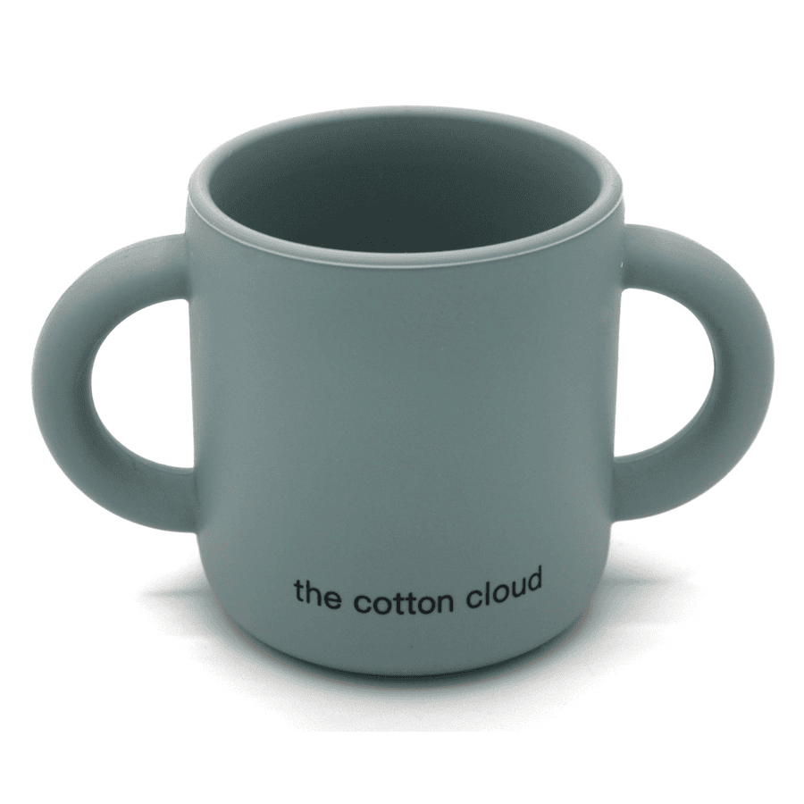 The Cotton Cloud Silikoni Jade oppimiskuppi
