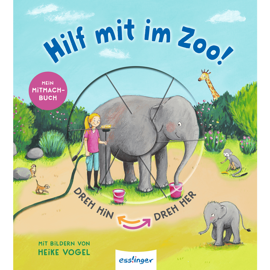 Thienemann Dreh hin – Dreh her: Hilf mit im Zoo!