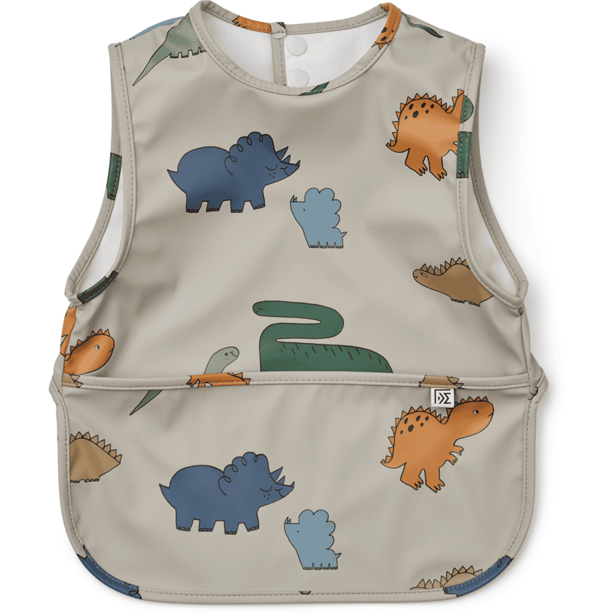 LIEWOOD Bria Bib Dinosaurier/mist