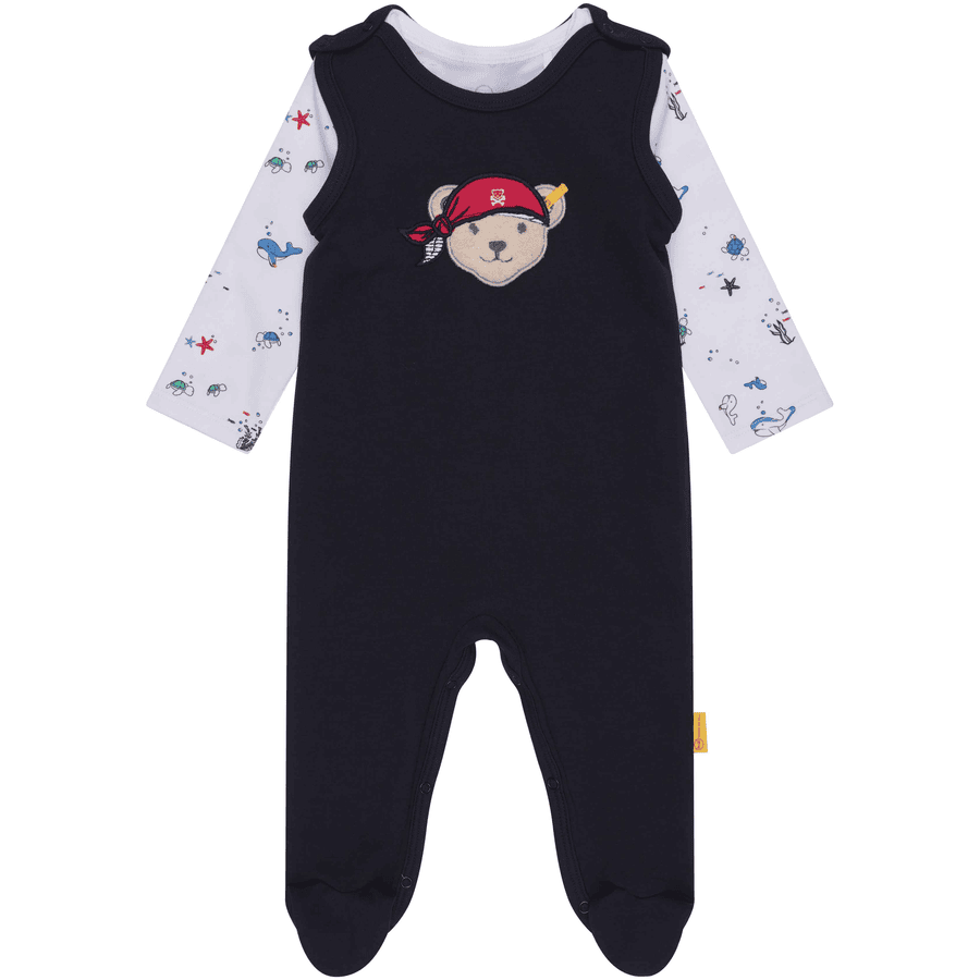 Steiff Strampler Set Steiff Navy