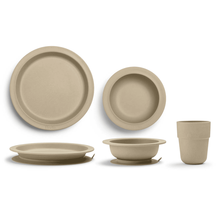 Elodie Geschirrset 3 teilig, pure khaki